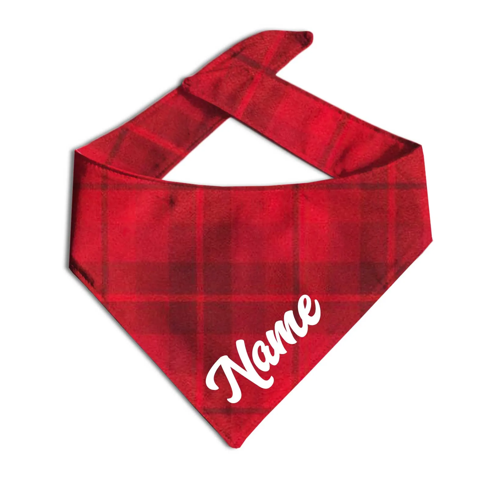 Apple Cider Flannel Dog Bandana