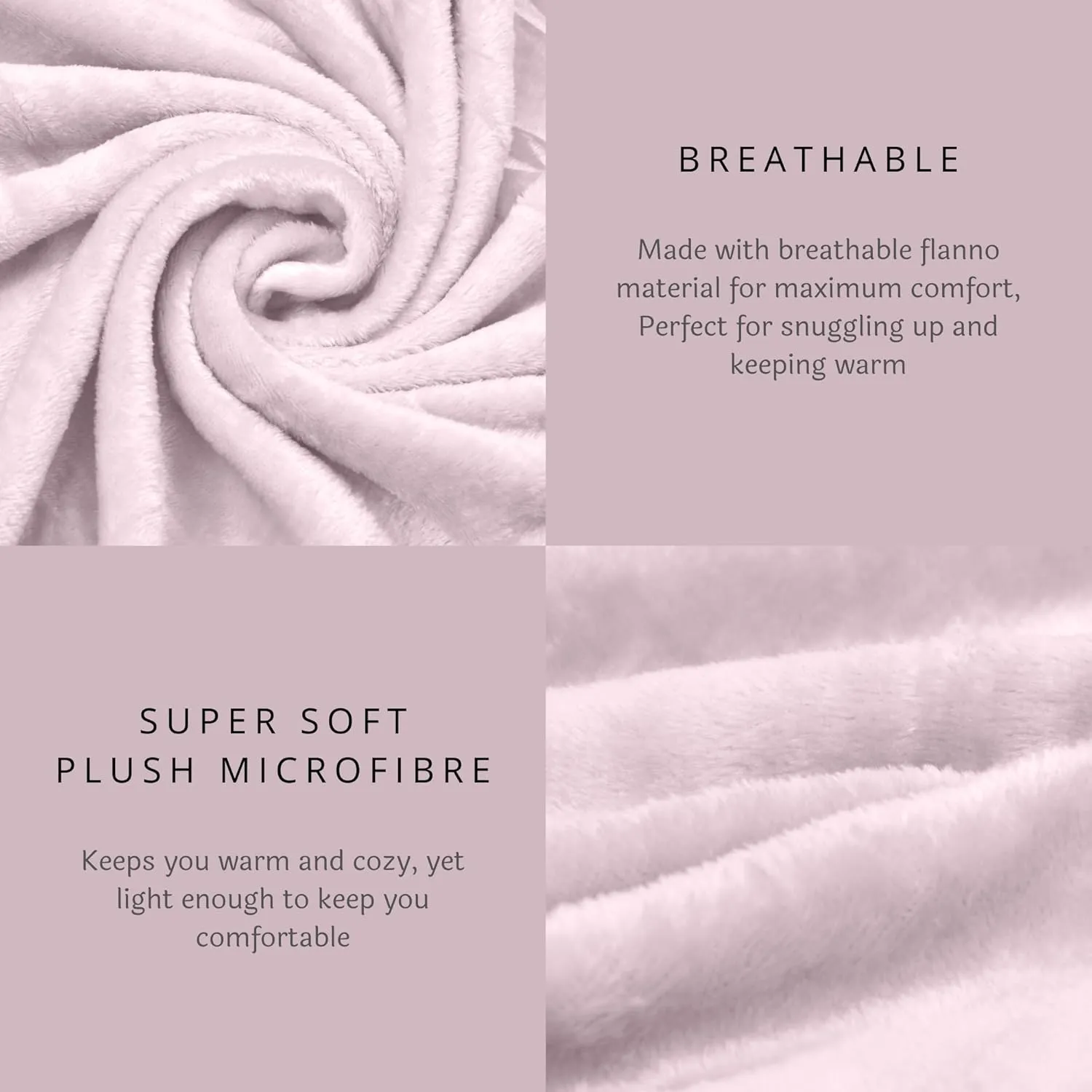 Baby Blanket - Lightweight Breathable Warm Cozy Soft Throw Blanket - Cradel Pink - 30x40 Inches