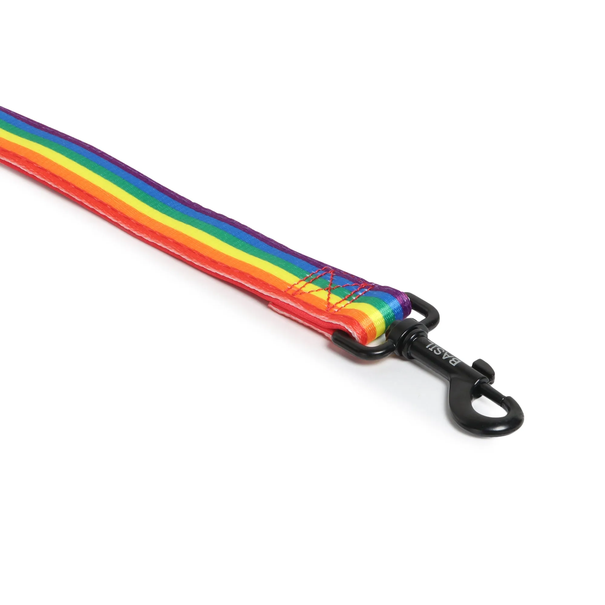 BASIL Pride Rainbow Padded Leash for Dogs & Puppies