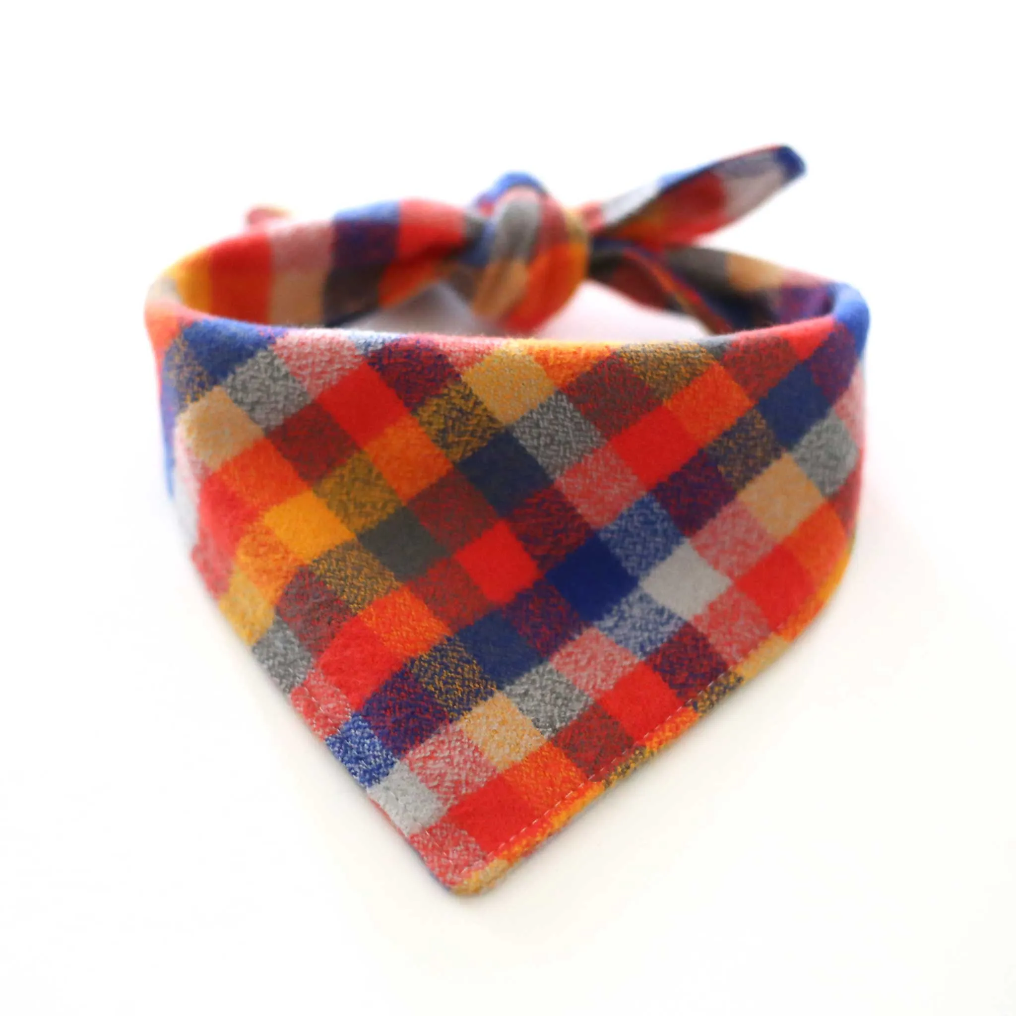 Cayenne Flannel Dog Bandana