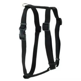 Coastal Pet Products Standard Adjustable Dog Harness Large, Black, 1" X 22"- 38"