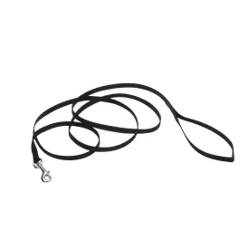Coastal Single-Ply Dog Leash (Large - 1" x 6', Black)