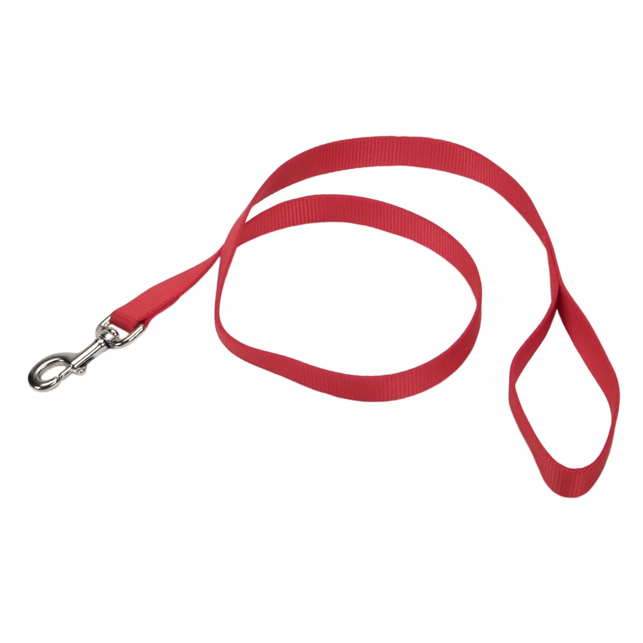 Coastal Single-Ply Dog Leash (Large - 1" x 6', Black)