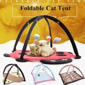 Comfortable Foldable Playing Cat Tent