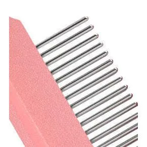 Compact travel grooming comb and deshedder