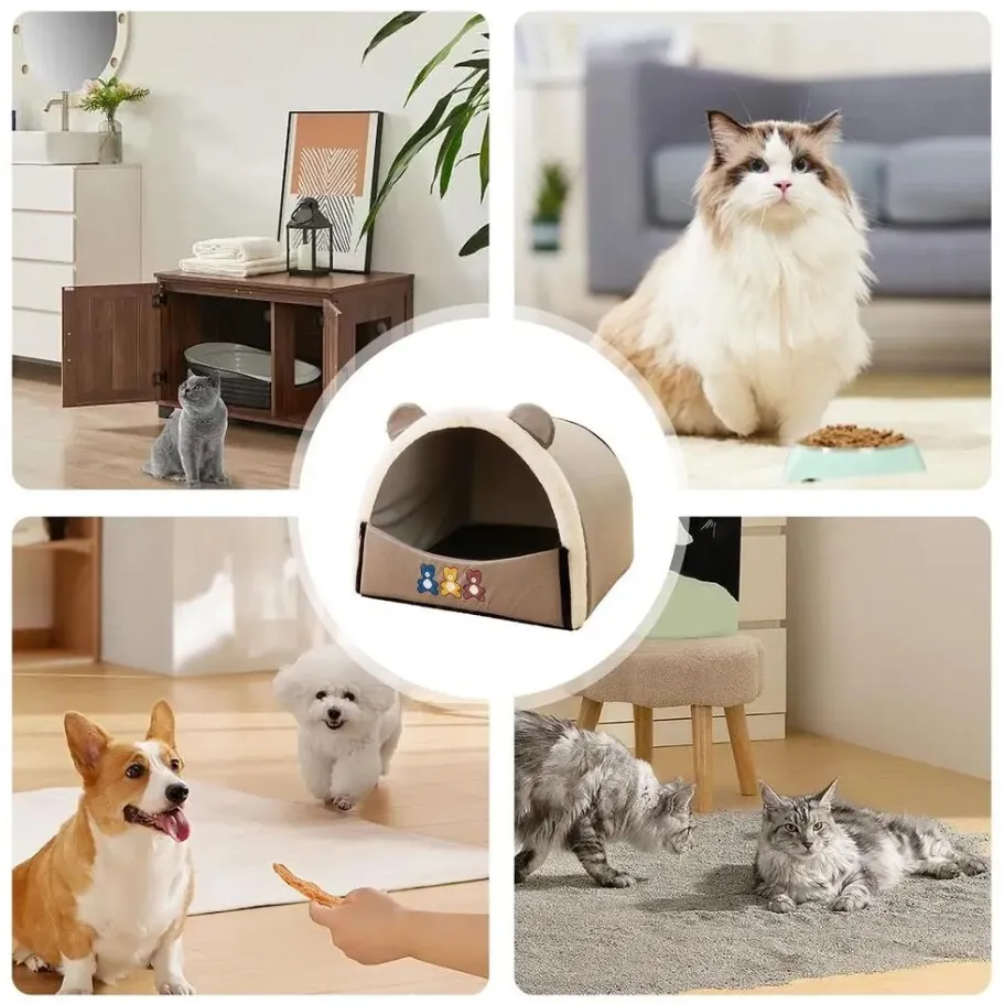 Cozy Cave Tent | Cat Bed