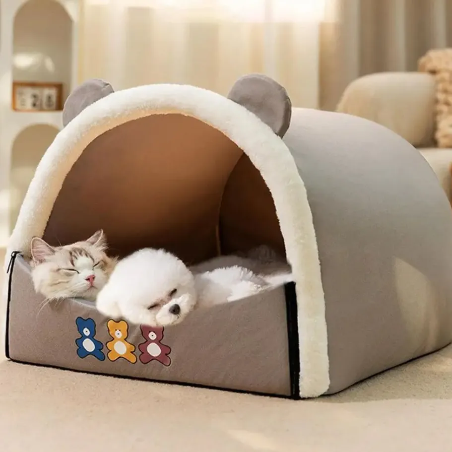 Cozy Cave Tent | Cat Bed