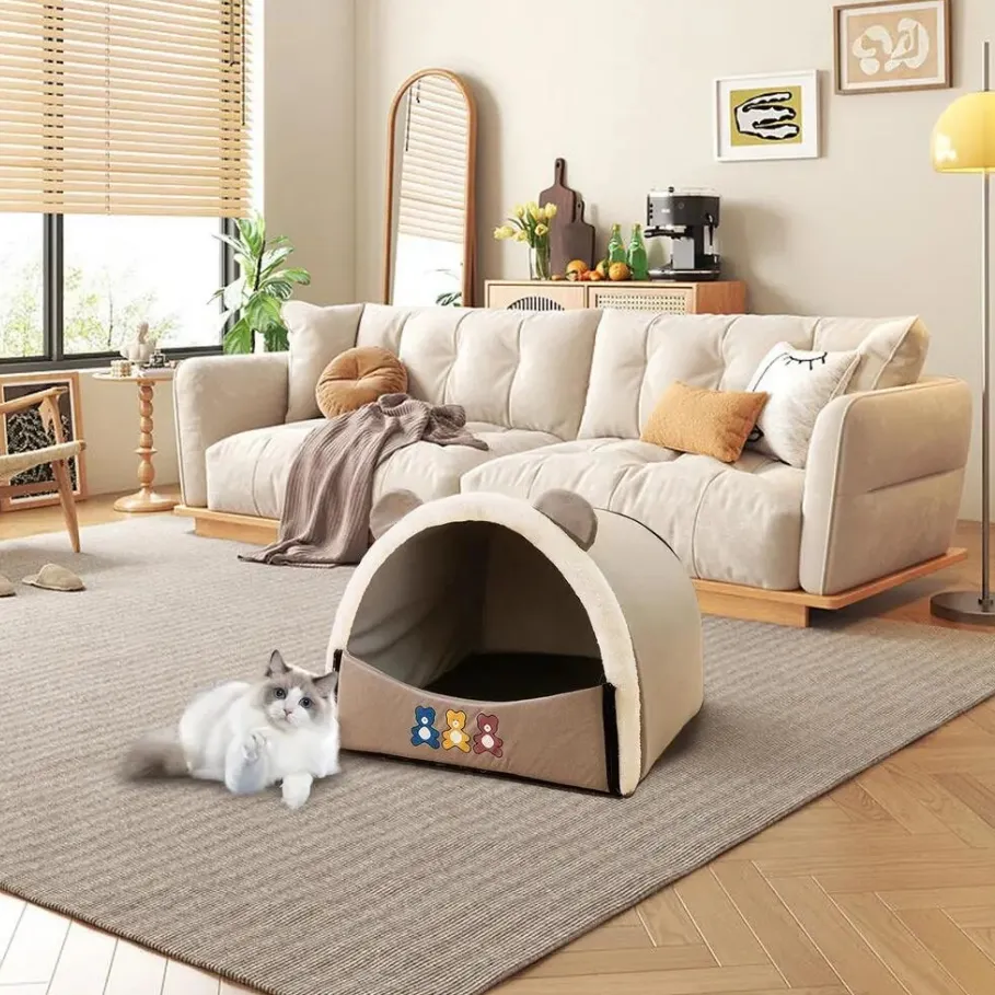 Cozy Cave Tent | Cat Bed
