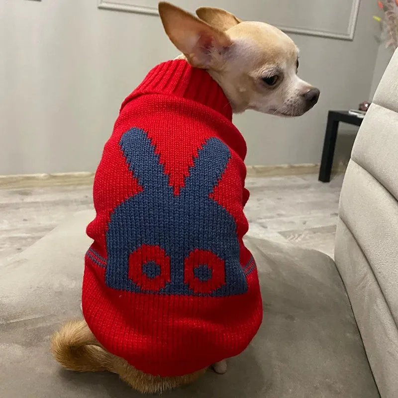 Cozy Knitted Sweater for Small to Medium Dogs and Cats