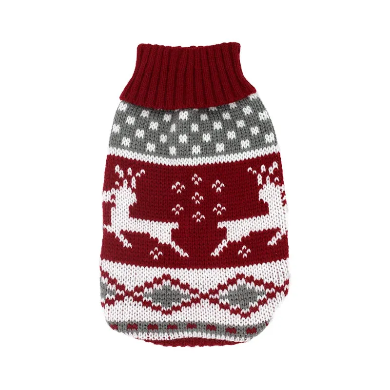 Cozy Knitted Sweater for Small to Medium Dogs and Cats