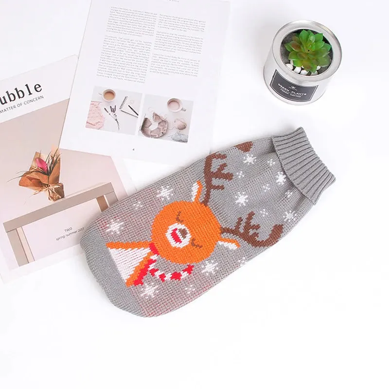 Cozy Knitted Sweater for Small to Medium Dogs and Cats