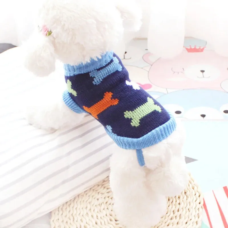 Cozy Knitted Sweater for Small to Medium Dogs and Cats