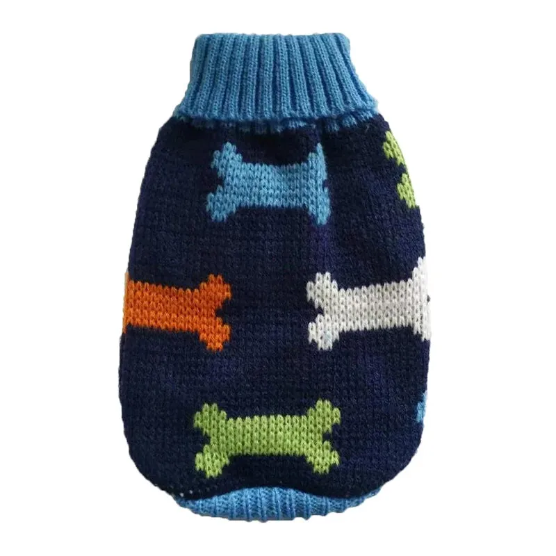 Cozy Knitted Sweater for Small to Medium Dogs and Cats