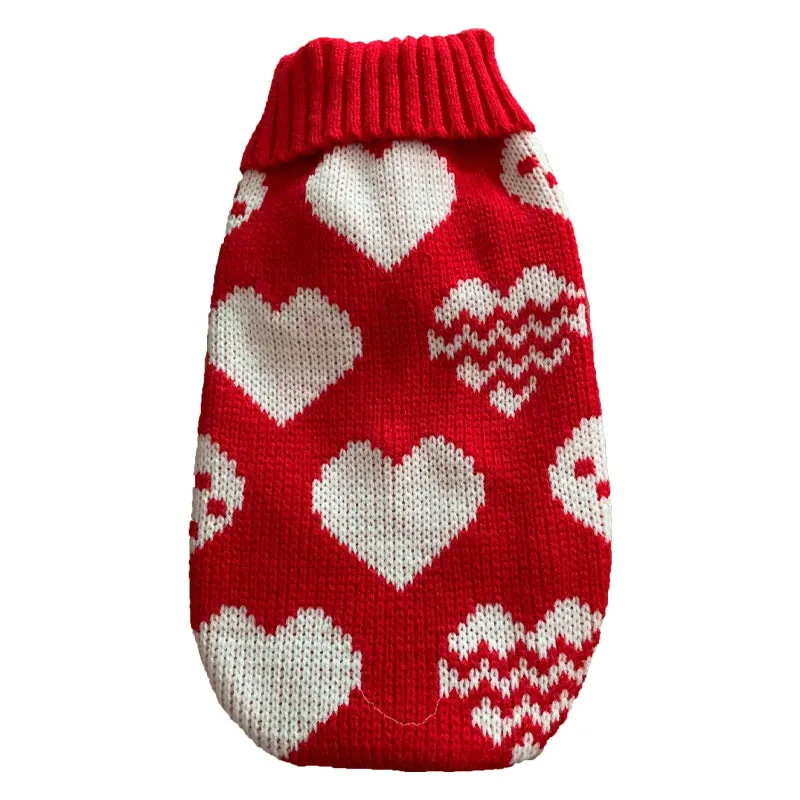 Cozy Knitted Sweater for Small to Medium Dogs and Cats