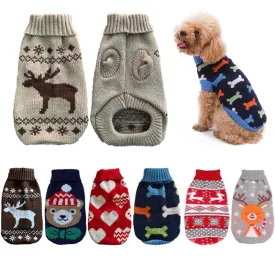 Cozy Knitted Sweater for Small to Medium Dogs and Cats