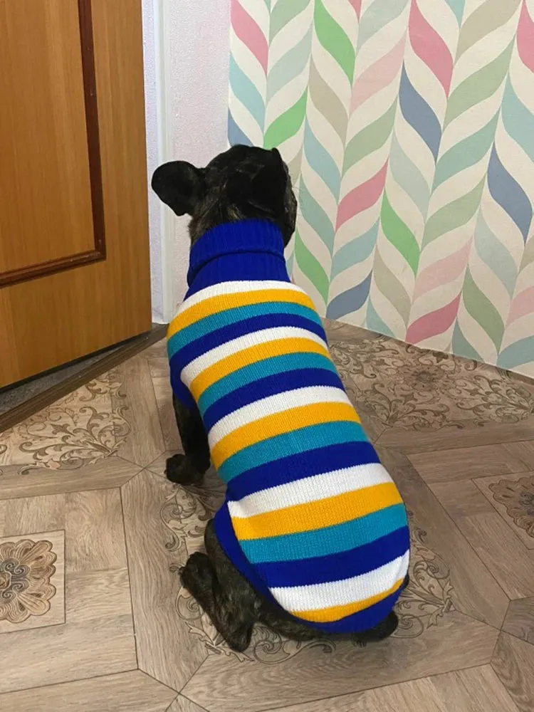 Cozy Knitted Sweater for Small to Medium Dogs and Cats