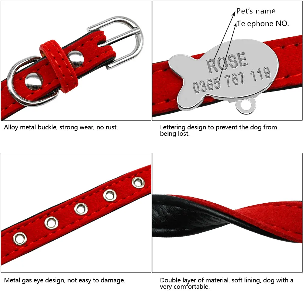 Customized Soft Padded Pet Tag