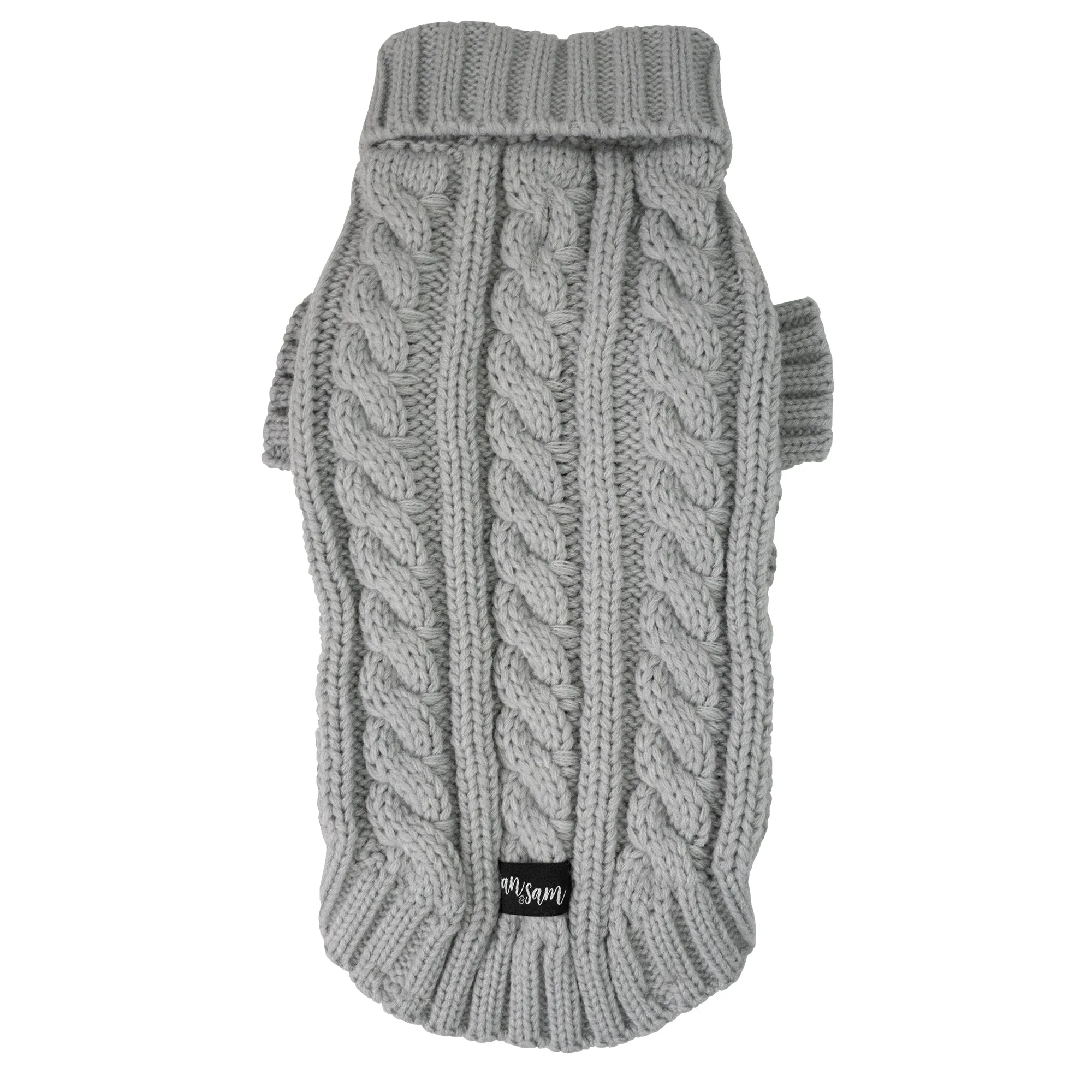 Dan & Sam - Knitted Sweater (Cloud Grey) - 35cm