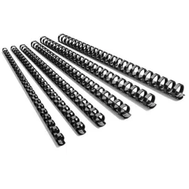 Deluxe Comb Binding Rings, Black