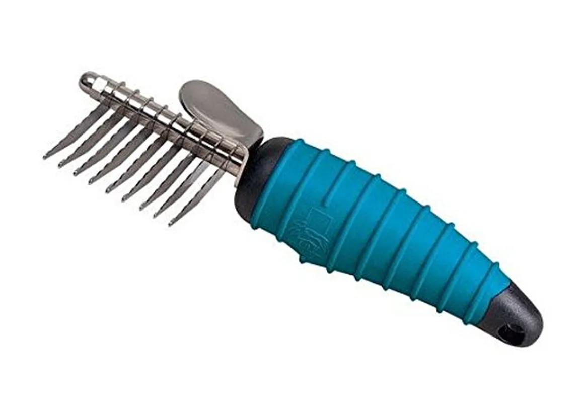 Dematting Combs Rakes and Splitters for Dogs(10 Blade Rake)