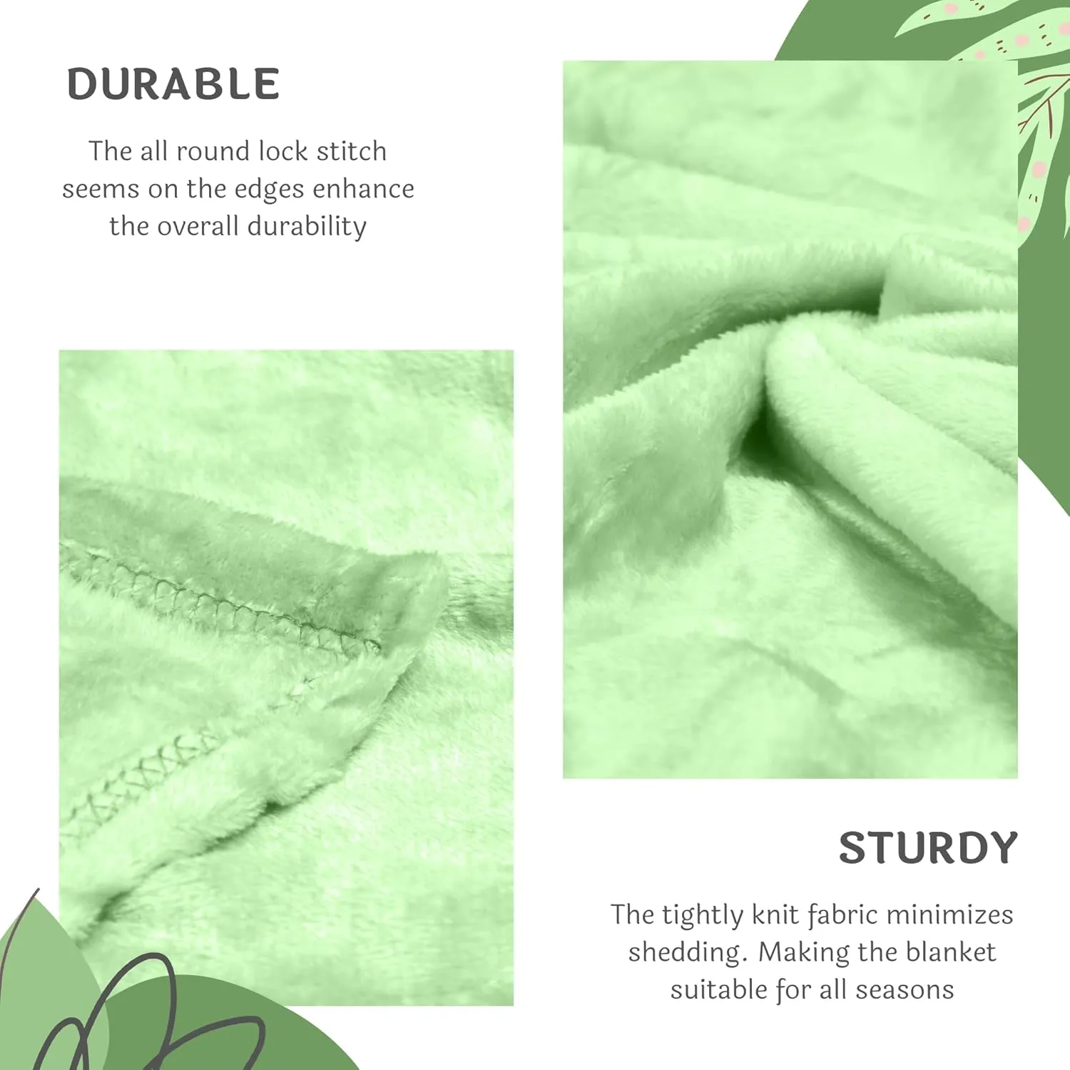 Dog Blanket - Lightweight Breathable Warm Cozy Soft Throw Blanket - Olive Green - 30x40 Inches