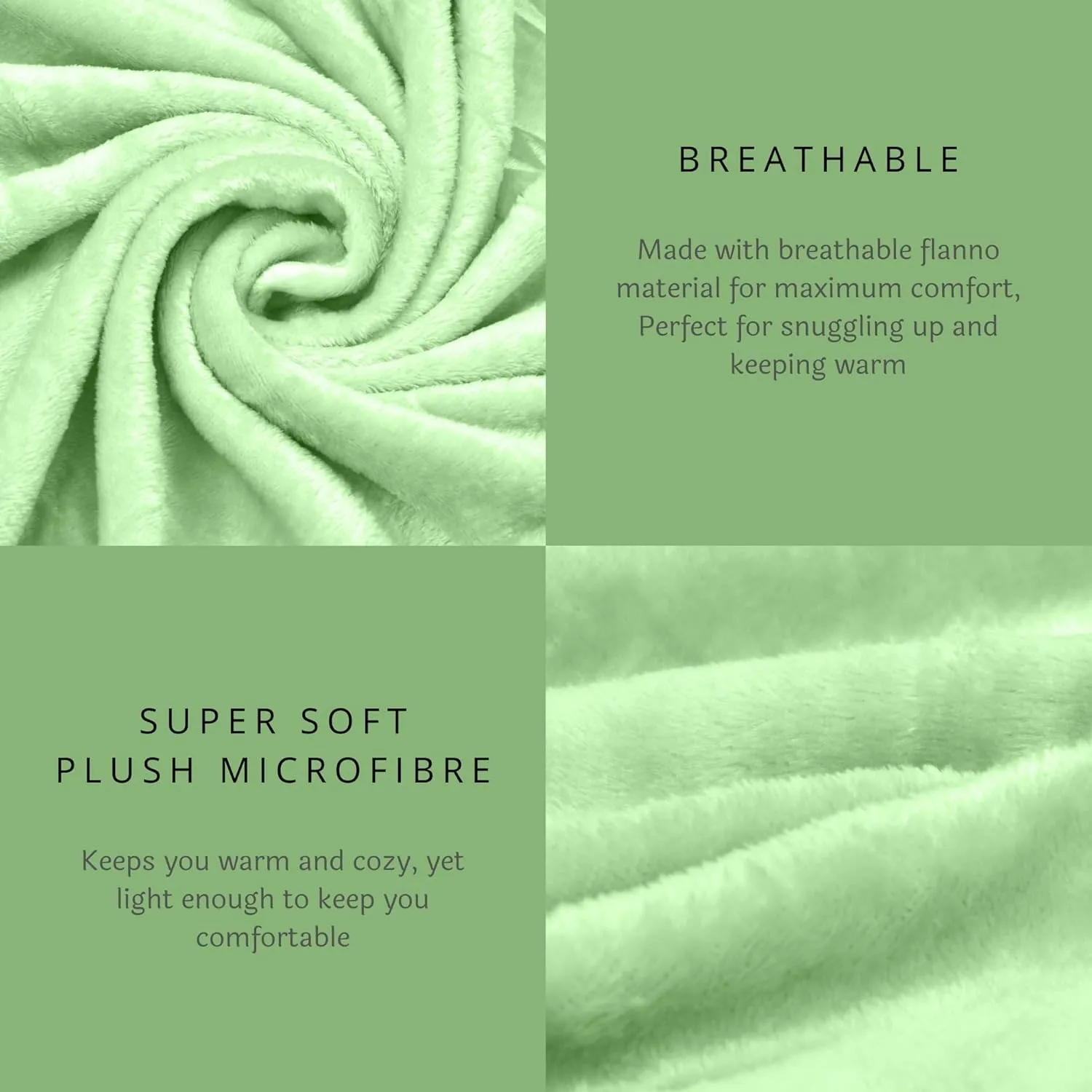 Dog Blanket - Lightweight Breathable Warm Cozy Soft Throw Blanket - Olive Green - 30x40 Inches
