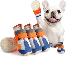 Dog Shoes for Large Dogs, Anti-Slip Dog Boots for Winter Snow, Hot Pavement, Dog Booties & Paw Protectors Size 6