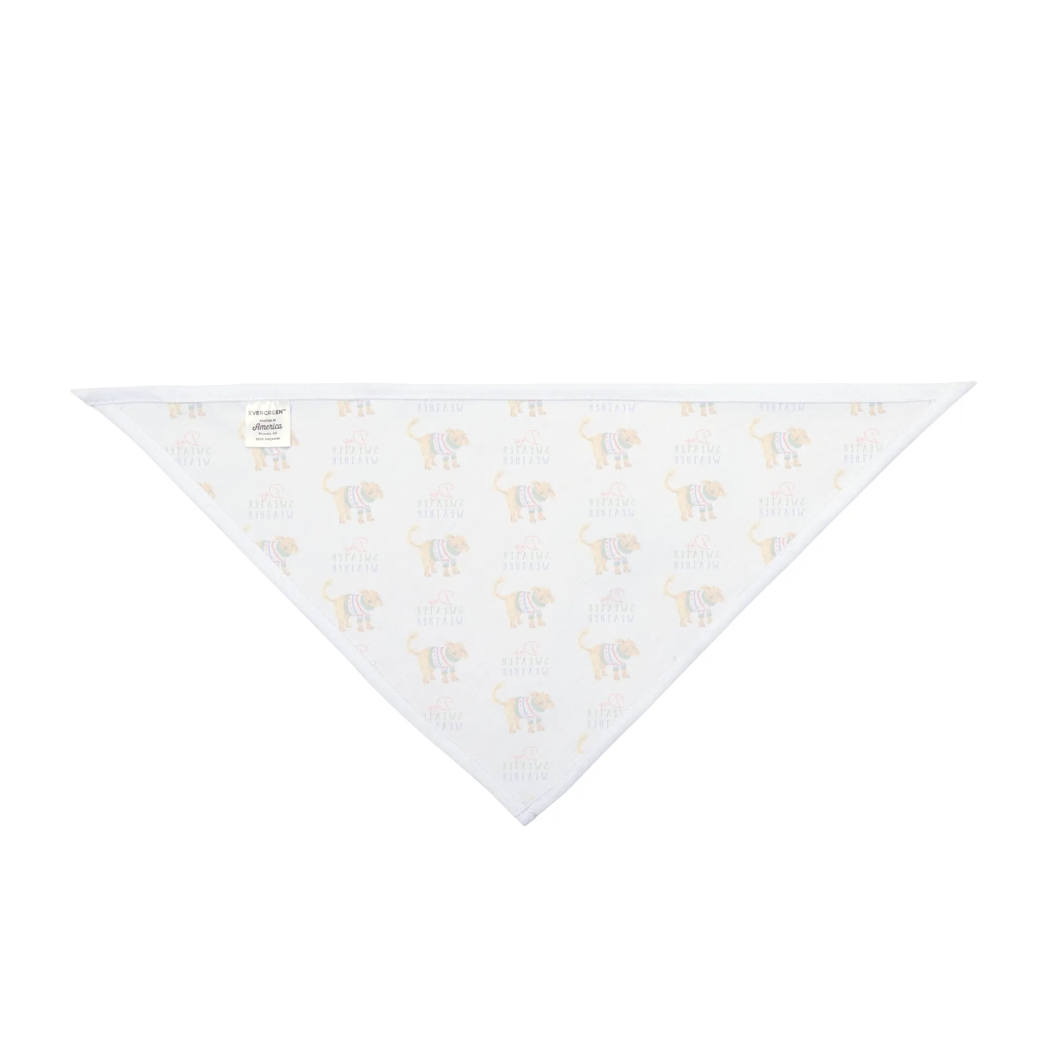 Dog Sweater Weather Pet Bandana