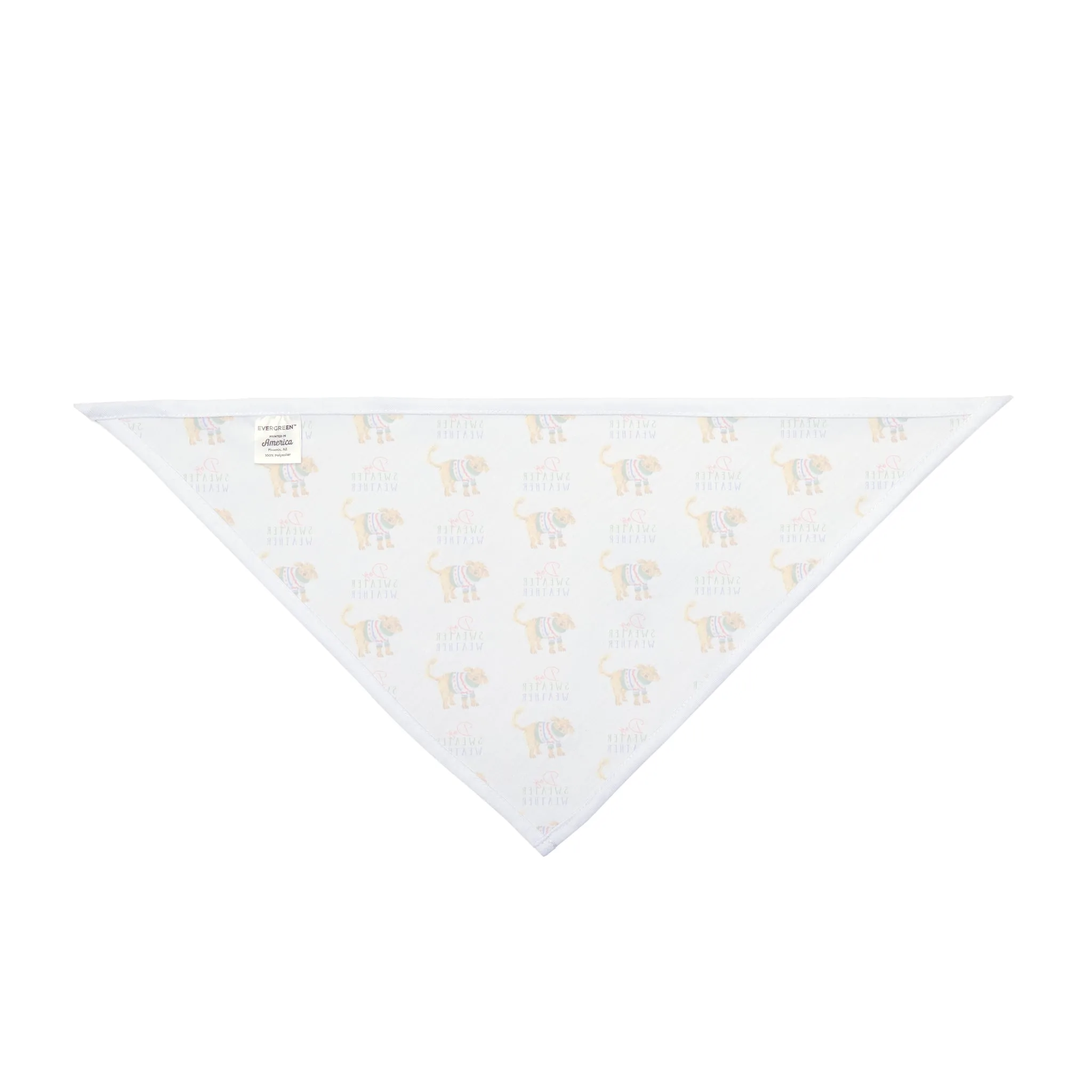 Dog Sweater Weather Pet Bandana