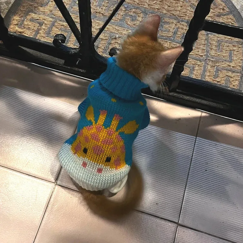 Dogs Sweater | Winter Knitted Dog Jumpers for Small & Large Dogs | Designer Warm Clothes for Chihuahua & Small Breeds | Christmas Pet Sweater