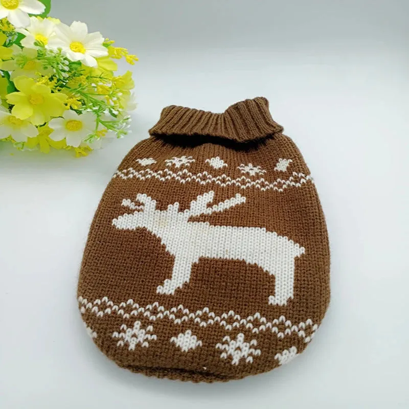 Dogs Sweater | Winter Knitted Dog Jumpers for Small & Large Dogs | Designer Warm Clothes for Chihuahua & Small Breeds | Christmas Pet Sweater