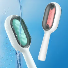 Double Sided Water Tank Grooming Comb for Cats and Dogs