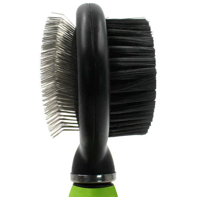 Dual-Sided Bristle Brush for Dogs and Cats Care