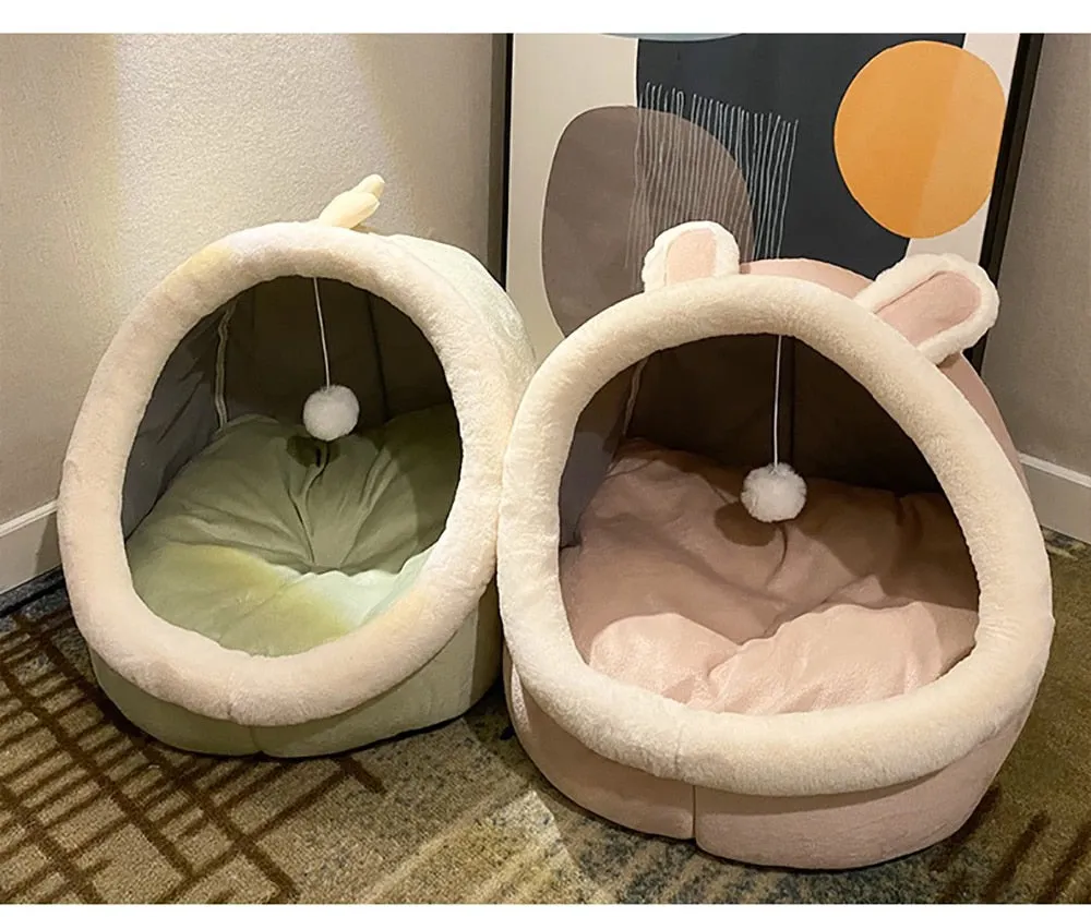 Funki Buys | Pet Beds | Cat Bed | Warm Cozy Kitten Cat Cave
