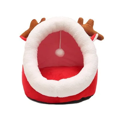 Funki Buys | Pet Beds | Cat Bed | Warm Cozy Kitten Cat Cave