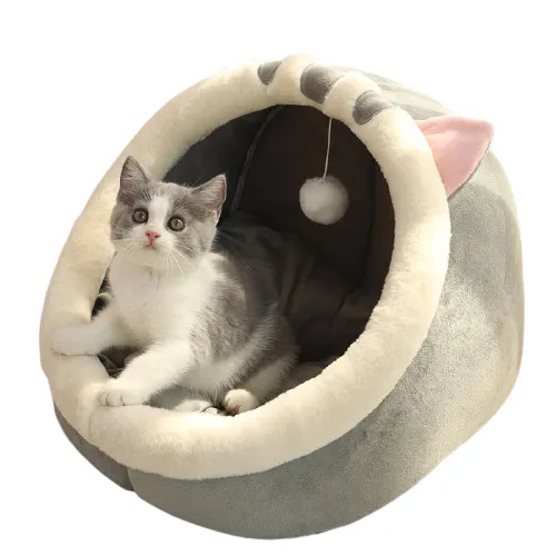 Funki Buys | Pet Beds | Cat Bed | Warm Cozy Kitten Cat Cave