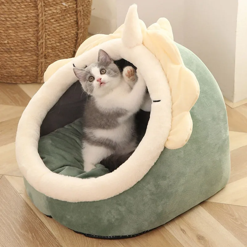 Funki Buys | Pet Beds | Cat Bed | Warm Cozy Kitten Cat Cave