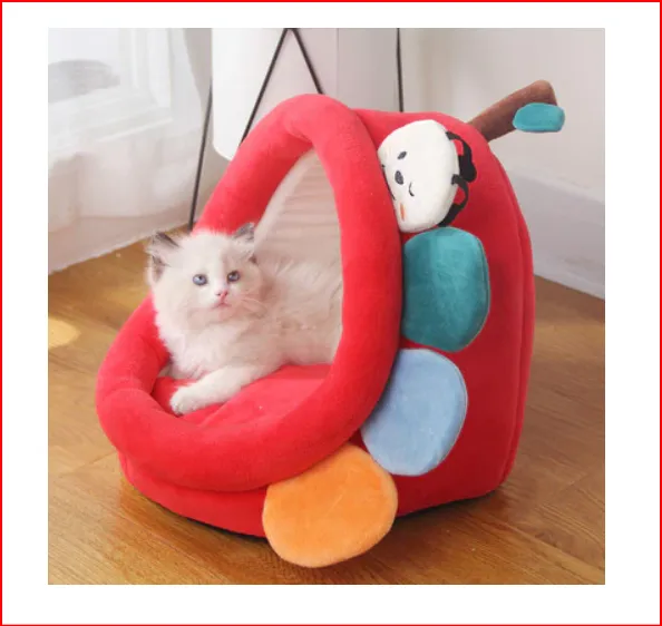 Funki Buys | Pet Beds | Cat Bed | Warm Cozy Kitten Cat Cave