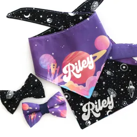 Galaxy Personalized Dog Bandana