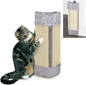 GKYZBB Cat Wall Corner Scratcher for Indoor Cats Walls,15.7x 9x 1Mounted Sisal Scratch Board Protector Vertical Anti Scratching Pad Protect Furniture Pet Wear Resistant Mat