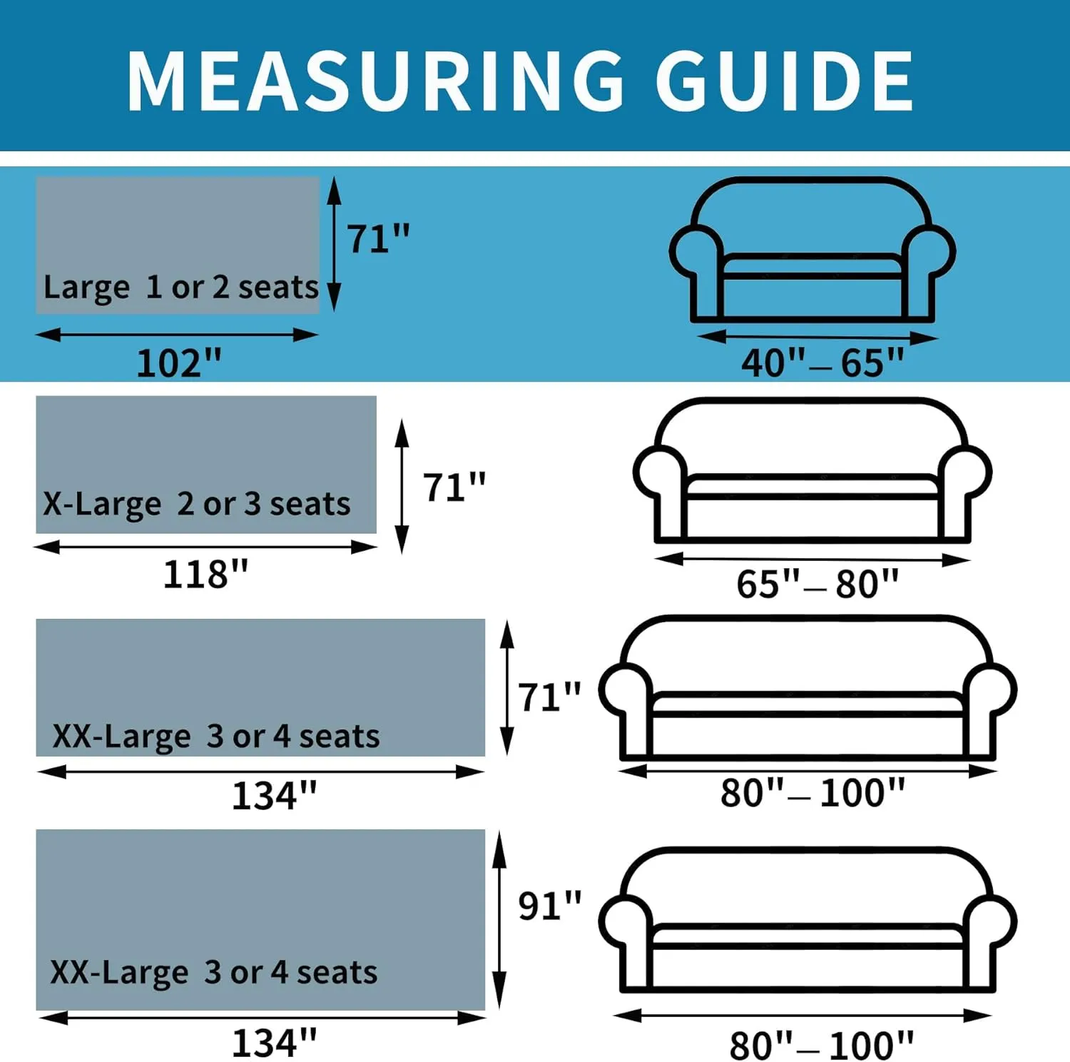 HAOMAIJIA Boho Sofa Covers Couch Covers for 2 Cushion Couch Sofa Pet Friendly Soft Thick Non Slip Couch Cover for Dogs Washable Sectional Couch Covers L Shape Furniture Protector (Grey, 71"x102")