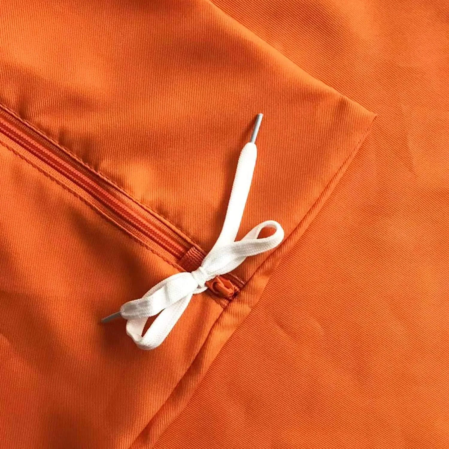 Harrison Howard Pet Washing Bag Dog Cat Horse Hair Laundry Bag for Rug Sheet Boots Pets Laundry Helper Jumbo 48L 78cm x 70cm Orange