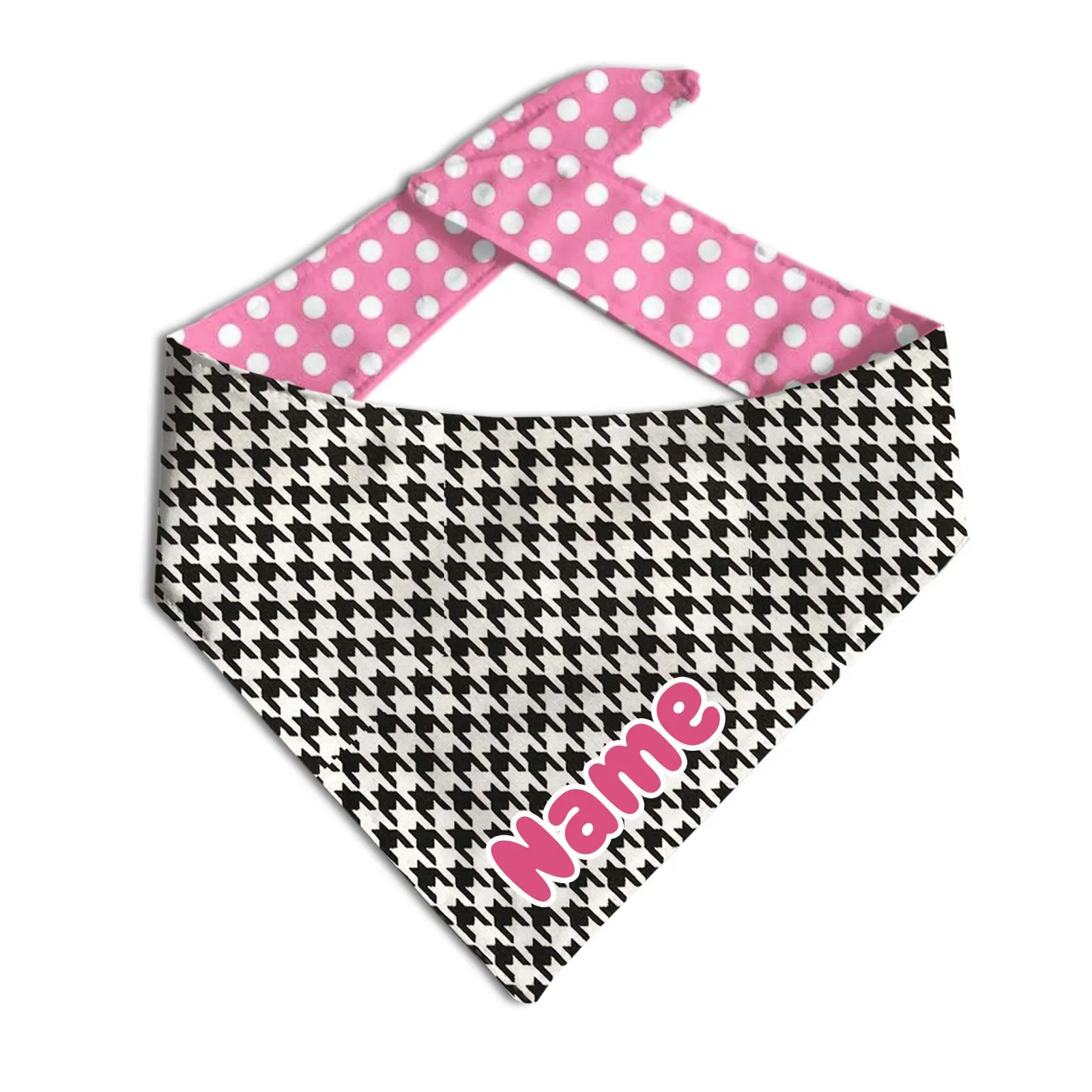 Houndstooth Dog Bandana | 2 Colors!