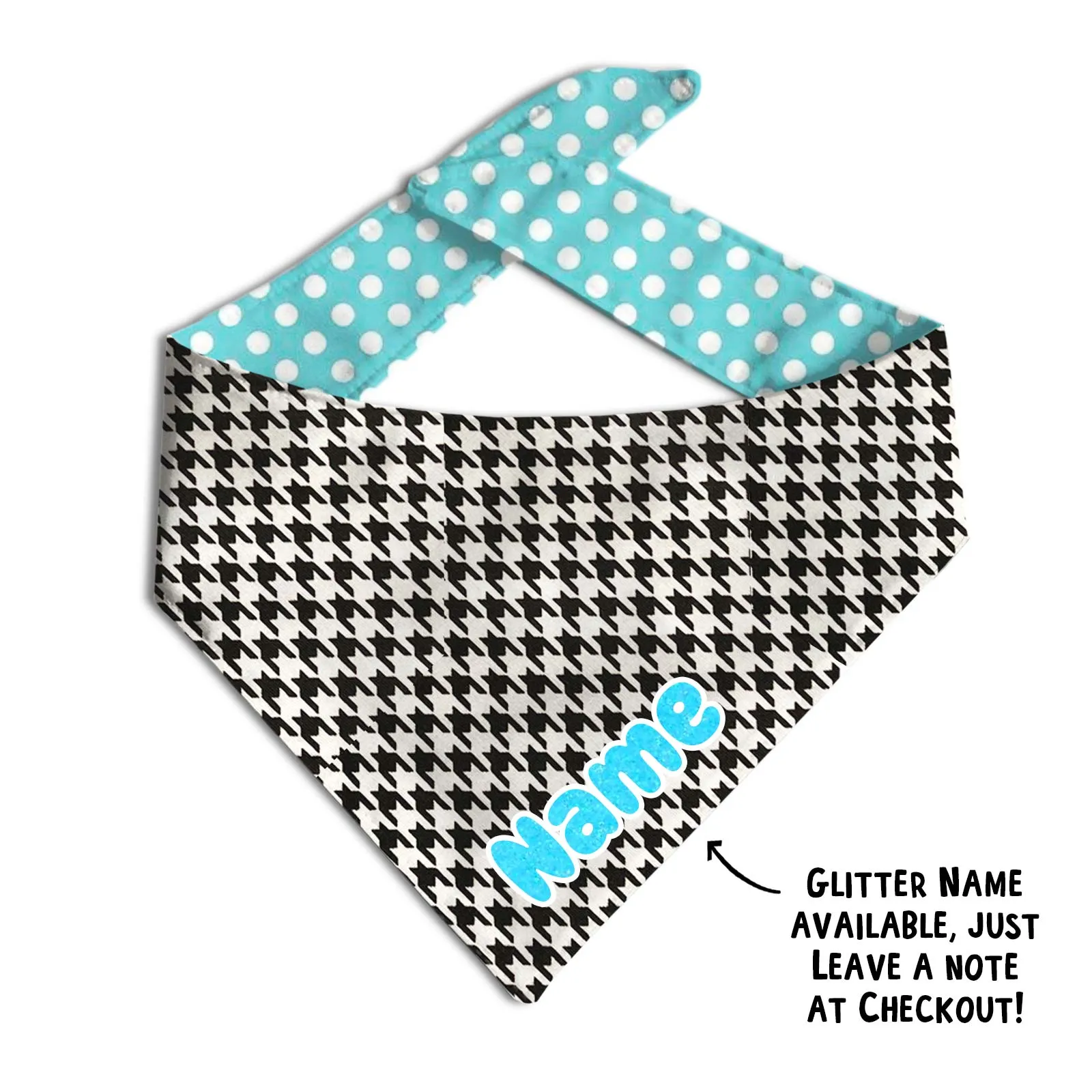 Houndstooth Dog Bandana | 2 Colors!