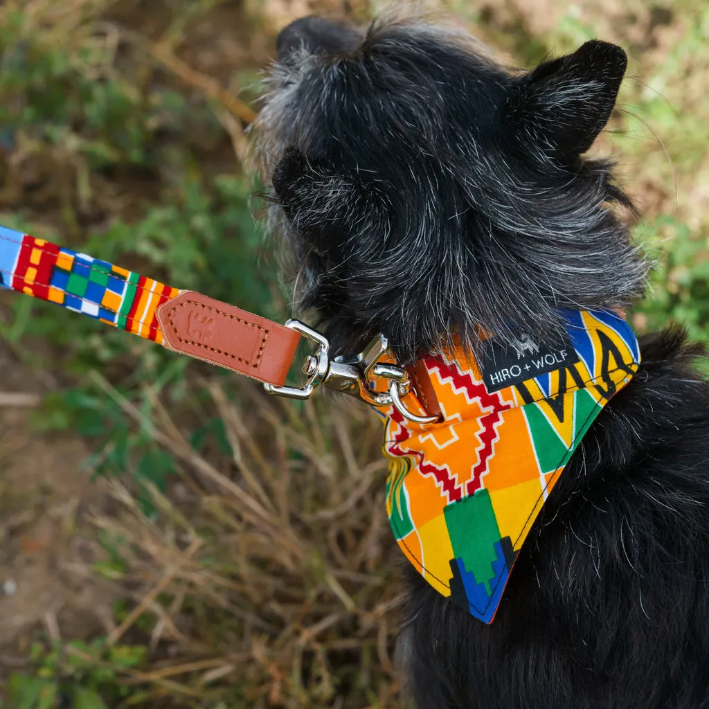 Kente Dog Bandana