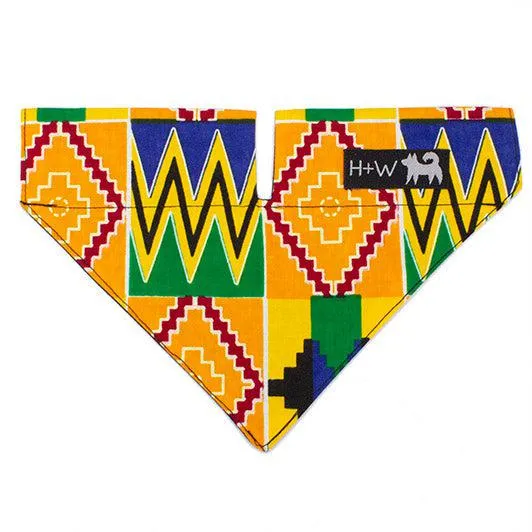 Kente Dog Bandana