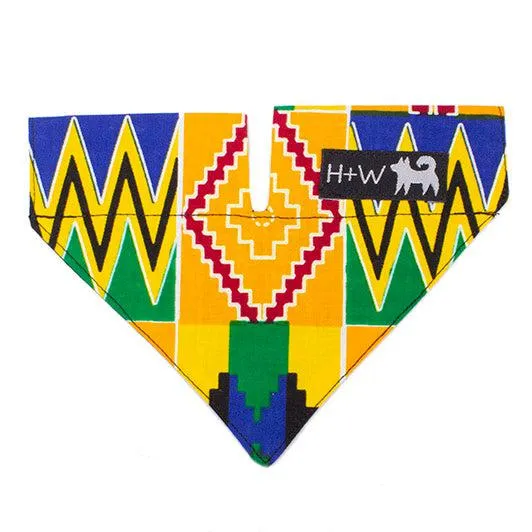 Kente Dog Bandana