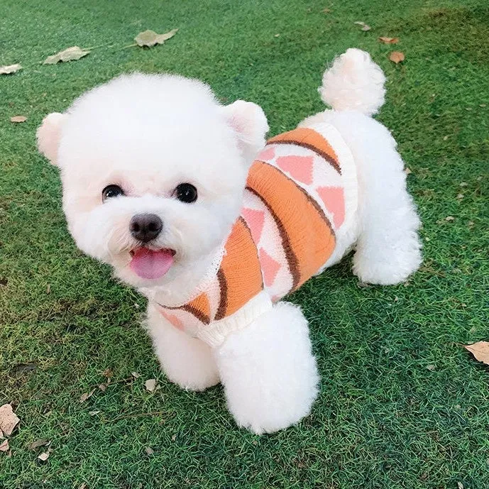 Like A Sweetheart Knitted Pet Sweater