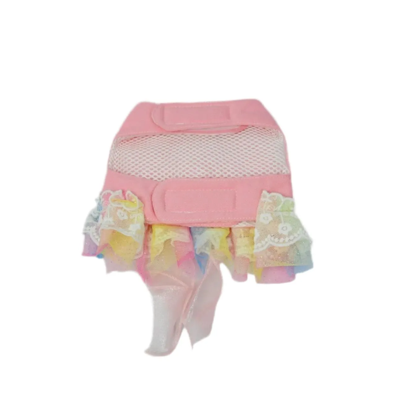 Matte Pink Bowknot Pet Harness