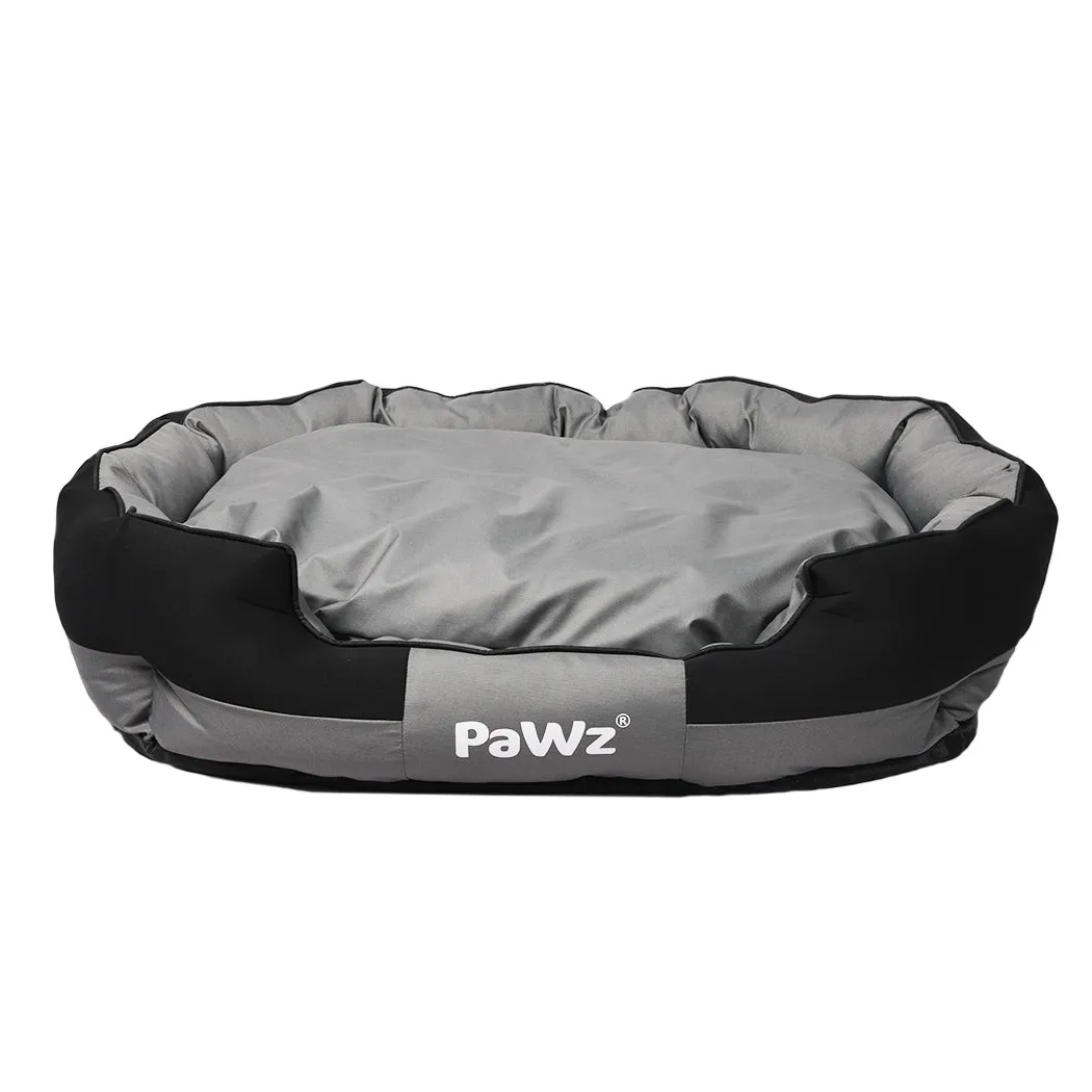 MEDIUM Dog Beds Waterproof Pet Calming - Grey
